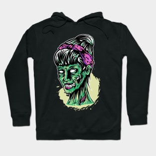 Funky Zombie Lady Hoodie